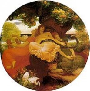 Garden of the Hesperides by Lord Leighton Frederick
