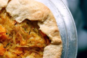 Squash and Onion Galette pic